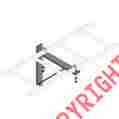 Clb-tsb Middle Atlantic Triangle Wall Support Bracket