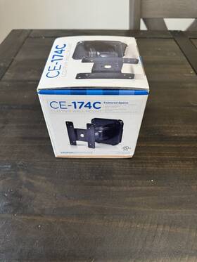 Ce-174c Clinton Electronics New Vesa 75 100 Pvm Lcd Monitor Wall Mount 3-axis 35lb Black