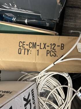 Ce-cm-lx-12-b Clinton Electronics Telescope Ceiling Mt. Pole With Plate 6ft To 11ft 6