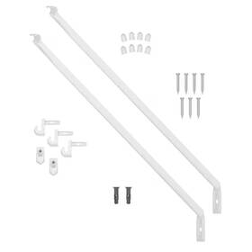 Closetmaid 313098899891 Fixed Mount All-in-one Hardware Kit For 12 Inch D X 48 W Wire Shelving Closetmaid 313098899891 Fixed Mount All-in-one Hardware Kit For 12 Inch D X 48 W Wire Shelving