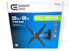 1002212025 Commercial Electric Tv Wall Mount Full Motion For 20 Inch - 56 Tvs