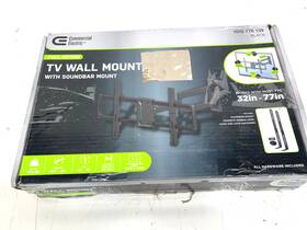 1010778139 Commercial Electric Full Motion Tv Wall Mount With Soundbar 32 Inch - 77