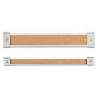 Xdr1096 Cork Rail Heavy-gauge Natural 96 Map Anodized Quartet 1 Aluminum Insert