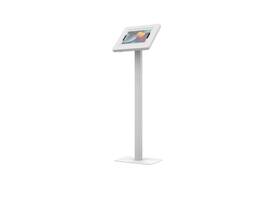Cta 656777019907 Digital Premium Thin Profile Floor Stand Security Enclosure White Pad-chklw