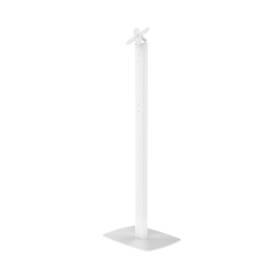 Cta Digital 656777018450 Metal Pole Floor Stand- Premium Thin Profile Retail And Tradeshow Stand Wit