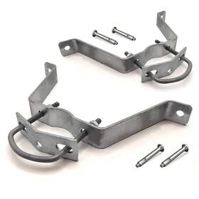 Cyantekoms 702367273003 2pack Antenna Wall Mount 4ftft Heavy-duty Mast Clamp Accessories Kit G
