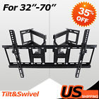 Da-70nw Tv Wall Mount Bracket Stand Articulating Swivel Screen Universal