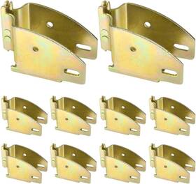 Dc Cargo Mall 712411002237 E-track Wood Beam End Socket Shelf Brackets For Custom 10-pk Gold