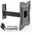 Dcb15201 Com Full Motion Tv Wall Mount For 10 50 Television Tilt Swivel Arm W Hdmi Cable 681131118958