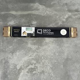 Frm-sf-p9001-50-2024 Deco My Tv 50 Inch Bezel For Samsung The Frame 2021-2024 Antique Brass