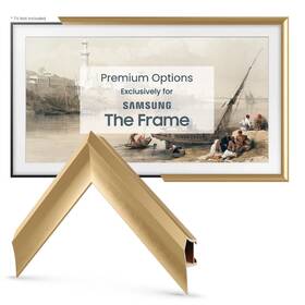 Frm-al-pr-gld-43-2021 Deco Tv Frames 43 Inch Alloy Prismatic Frame For Samsung Bezel - Brand New
