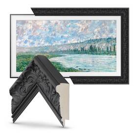 Frm-sf-d5179-43-2021 Deco Tv Frames 43 Inch Customizable Frame For Samsung The Tuscan Black