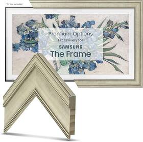 Frm-sf-d5181-65-2020 Deco Tv Frames 65 Inch Frame For Samsung The 2017-2020 Antique White