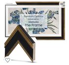 Frm6521ws Deco Tv Frames Samsung The Frame 65inch Fits 2021-2022 Antique Gold And Black