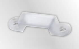 Demasled 747565795629 100 Pack Led Strip Light Mounting Brackets Clips 8mm White