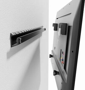 Direct 705353400902 No Drill Tv Wall Mount For 22 To 55 Inch Tvs Drywall Smart Bracket Tilts Up