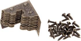 Sz070280013045rk-1 Dophee 10pcs Metal Decorative Corner Protectors 10 Pieces Antique Bronze