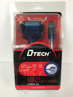 Dt-5055 Dtech Usb To Parallel Cable Free Shipping Hgc
