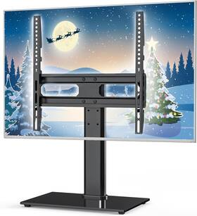 Dumos 744759711793 Universal Tv Stand Mount Adjustable With Cable Management For 26