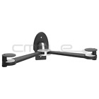 E-1080 Cmple Dvd Wall Mount Folding Single Shelf Av 848076016187