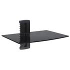 E-1081 Cmple Single Glass Shelf Wall Mount Bracket Under 848076016194