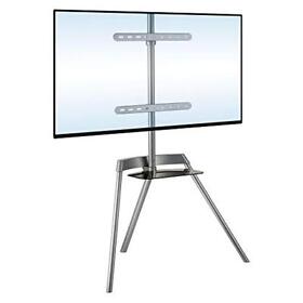 Easel Tv Stand Tripod Holds Up To 88 Pounds And Fits 43-65 Inch Flat