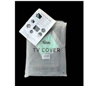 X2002777555ly Easy-going Tv Cover For 55 Inch Tvs Black Protective Outdoor Dust Guard