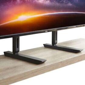Echogear Universal Large Tv Stand Height Adjustable Base For Tvs Up To 77inch