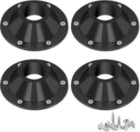Ejytrvt 705353430411 Rv Table Base Mount 4 Pack Aluminum Pedestal Leg Flange Standard Si