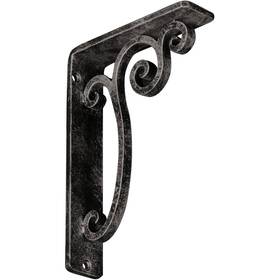 Bktm01x05x08savaws Ekena Millwork 1 1/2 Inch W X 5 D 8 H Antiqued Warm Silver