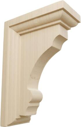 Bktw02x04x06tmrw Ekena Millwork 2.5- Inch W X 4- D 6- H Rubberwood