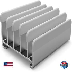 B0g2lfzdyq Elestoria 5- Slot Vertical Laptop Stand - Aluminum For