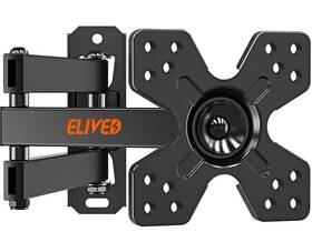 Elived 973278301268 Tv Wall Mount For Most 13-30 Inch Tvs And Monitors Swivel Tilt Full Moti