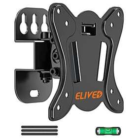 Elived 973278301350 Tv Wall Mount Small Monitor Bracket Adjustable Tilt Swivel For Most 13-30 Inch