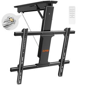 Elived 973278304917 Motorized Ceiling Tv Mount For 40-70 Inch Tvs Up To 88 Lbs Electric