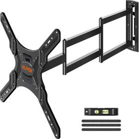 B0cm3g7xl8 Elived Long Arm Tv Wall Mount 26-60 Inch Tvs 29.5 Extension Swivel/tilt 77lbs Ma