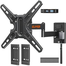 Yd1012 Elived Lockable Rv Tv Mount For Most 13-43 Inch Tvs Wall Swivel A