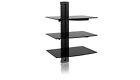 Edm213 Emd213 Ematic Universal Dvd Dvr Player Adjustable Triple Glass Shelf Wall Mount