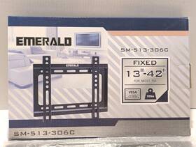 Sm-513-306c Emerald Sm513306c Nib Fixed Tv Low Profile Wall Mount M.# Fits 13 Inch -42 55#