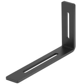 Jm78 Eoere 6 Pcs 6-1/8 Inch X 4 Black Adjustable L Corner Brace 1