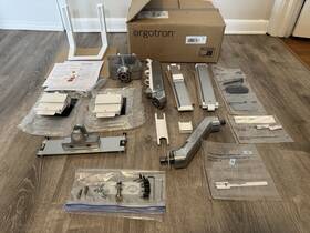 Ergotron 45-476-026 Hx Dual Monitor Arm Mount
