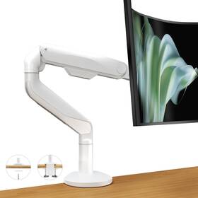 Ergounion 768399389297 Ultrawide Single Monitor Mount Adjustable Gas Spring Arm For 17 To 4