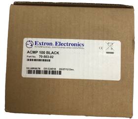 70-503-02 Extron Electronics Adjustable Ceiling Mount Plate Black
