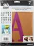 Faps30-50317 Folkart Paper Stencil Serif Plaid Craft 028995503177