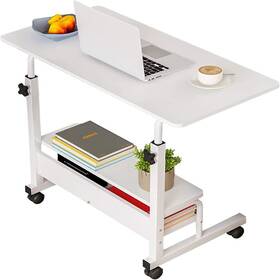 Fawabriyj B0c4xvpgzm Laptop Desk Removable And Adjustable Height Table For Bedroom Bedside