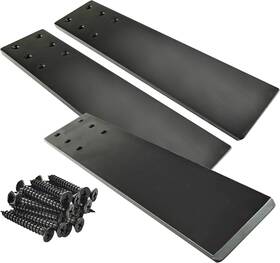 Cb-10-103 Firofend Countertop Support Brackets Heavy Duty Floating 10 Inch-3 Pack Black