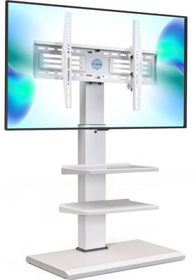 Ft-s3602mw Fitueyes Iron Base Universal Floor Tv Stand With Swivel Tilt Mount For 32-75