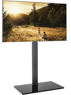 Tt106002gb Fitueyes Floor Tv Stand For32 39 40 43 49 50 55 60 Nch66lbs Height Adjustable
