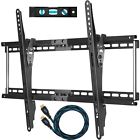 Flat 32-65 165lbs Tvs Lcd Wall Mount Cable Bracket " Tv Free Led Gift Tilt Plasma