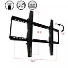 Km-lcd-1937b Flat Mount Tv Panel Wall Plasma Lcd Led " Cantilever Black 110lb Bracket 32-55